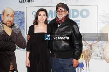 2024-03-27 - Sergio Saltarelli and Alessandra Barbonetti during the Photocall of the movie UN MONDO A PARTE, 27 march 2024 at Cinema Adriano, Rome, Italy - PHOTOCALL UN MONDO A PARTE - NEWS - VIP