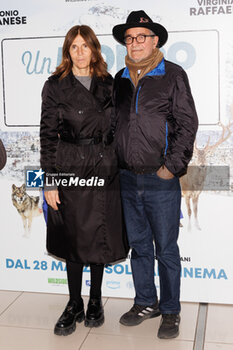 2024-03-27 - Pietro Valsecchi and Camilla Nesbitt during the Photocall of the movie UN MONDO A PARTE, 27 march 2024 at Cinema Adriano, Rome, Italy - PHOTOCALL UN MONDO A PARTE - NEWS - VIP