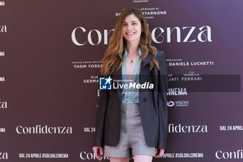 2024-04-17 - Vittoria Puccini during the Photocall of the movie CONFIDENZA, 17 April 2024 at HTL De La Ville, Rome, Italy - PHOTOCALL CONFIDENZA - NEWS - VIP