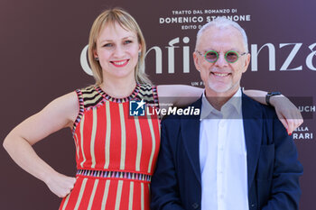 2024-04-17 - Daniele Luchetti and Elena Bouryka during the Photocall of the movie CONFIDENZA, 17 April 2024 at HTL De La Ville, Rome, Italy - PHOTOCALL CONFIDENZA - NEWS - VIP