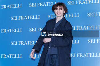 2024-04-19 - Mati Galey during the Photocall of the movie SEI FRATELLI, 19 April 2024 at Cinema Barberini, Rome, Italy - PHOTOCALL SEI FRATELLI - NEWS - VIP