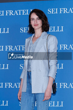 2024-04-19 - Valentina Belle during the Photocall of the movie SEI FRATELLI, 19 April 2024 at Cinema Barberini, Rome, Italy - PHOTOCALL SEI FRATELLI - NEWS - VIP