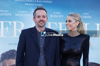 2024-04-29 - Simone Godano and Roberta Avarello during the premiere of the movie SEI FRATELLI, 29 April 2024 at Cinema Barberini, Rome, Italy - PREMIERE SEI FRATELLI - NEWS - VIP