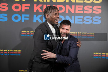 2024-05-31 - Paul Pogba and Alessio Riggio - PHOTOCALL KINDS OF KINDNESS  - NEWS - VIP