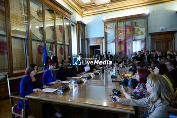 2024-06-03 - The Press Conference of TIM Summer Hits at Campidoglio Hall of Flags on June 1, 2024 in Rome, Italy. - PHOTOCALL TIM SUMMER HITS - NEWS - VIP