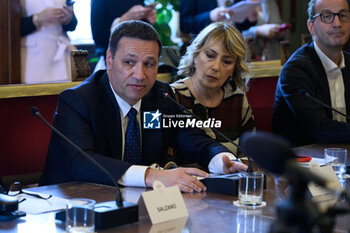 2024-06-03 - Marcello Ciannamea Prime Time Entertainment Director Rai Director of Rai Radio 2 during Press Conference of TIM Summer Hits at Campidoglio Hall of Flags on June 1, 2024 in Rome, Italy. - PHOTOCALL TIM SUMMER HITS - NEWS - VIP