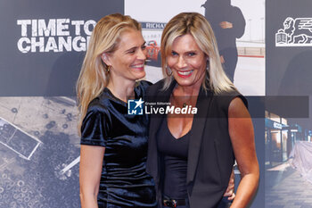 2024-06-03 - Tania Paragoni and Claudia Zanella during the Photocall of the movie TIME TO CHANGE, 3 June 2024 at Cinema The Space, Rome, Italy - PHOTOCALL TIME TO CHANGE - NEWS - VIP