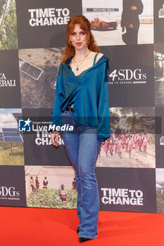 2024-06-03 - Claire Palazzo during the Photocall of the movie TIME TO CHANGE, 3 June 2024 at Cinema The Space, Rome, Italy - PHOTOCALL TIME TO CHANGE - NEWS - VIP