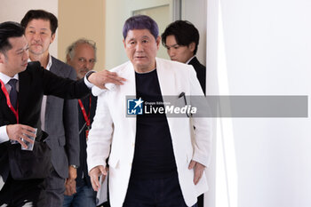 2024-09-06 - Director Takeshi Kitano attends the 