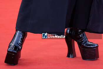 2024-09-07 - Barbara Paz (shoes detail) attends the Closing Ceremony red carpet during the 81st Venice International Film Festival at Palazzo del Cinema on September 07, 2024 in Venice, Italy. ©Photo: Cinzia Camela. - 2024 CLOSING CEREMONY RED CARPET - THE 81ST VENICE INTERNATIONAL FILM FESTIVAL - NEWS - VIP