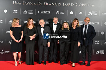 2024-10-14 - Francis Ford Coppola attend the red carpet for the film Megalopolis at Cinecitta Studios on October 14, 2024 in Rome, Italy.

 - RED CARPET MEGALOPOLIS - NEWS - VIP