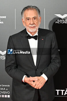 2024-10-14 - Francis Ford Coppola attend the red carpet for the film Megalopolis at Cinecitta Studios on October 14, 2024 in Rome, Italy.

 - RED CARPET MEGALOPOLIS - NEWS - VIP