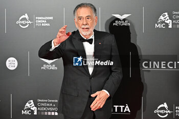 2024-10-14 - Francis Ford Coppola attend the red carpet for the film Megalopolis at Cinecitta Studios on October 14, 2024 in Rome, Italy.

 - RED CARPET MEGALOPOLIS - NEWS - VIP