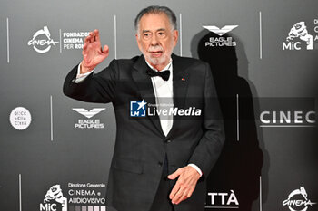 2024-10-14 - Francis Ford Coppola attend the red carpet for the film Megalopolis at Cinecitta Studios on October 14, 2024 in Rome, Italy.

 - RED CARPET MEGALOPOLIS - NEWS - VIP