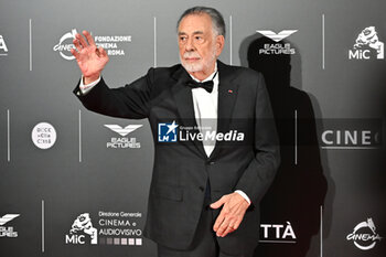 2024-10-14 - Francis Ford Coppola attend the red carpet for the film Megalopolis at Cinecitta Studios on October 14, 2024 in Rome, Italy.

 - RED CARPET MEGALOPOLIS - NEWS - VIP