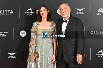 2024-10-14 - Gia Coppola and Francis Ford Coppola attend the red carpet for the film Megalopolis at Cinecitta Studios on October 14, 2024 in Rome, Italy.

 - RED CARPET MEGALOPOLIS - NEWS - VIP