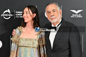 2024-10-14 - Gia Coppola and Francis Ford Coppola attend the red carpet for the film Megalopolis at Cinecitta Studios on October 14, 2024 in Rome, Italy.

 - RED CARPET MEGALOPOLIS - NEWS - VIP