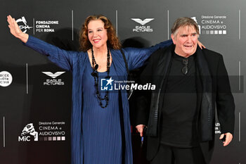 2024-10-14 - Stefania Sandrelli and Giovanni Soldati attend the red carpet for the film Megalopolis at Cinecitta Studios on October 14, 2024 in Rome, Italy.

 - RED CARPET MEGALOPOLIS - NEWS - VIP