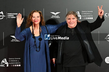 2024-10-14 - Stefania Sandrelli and Giovanni Soldati attend the red carpet for the film Megalopolis at Cinecitta Studios on October 14, 2024 in Rome, Italy.

 - RED CARPET MEGALOPOLIS - NEWS - VIP