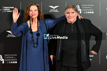 2024-10-14 - Stefania Sandrelli and Giovanni Soldati attend the red carpet for the film Megalopolis at Cinecitta Studios on October 14, 2024 in Rome, Italy.

 - RED CARPET MEGALOPOLIS - NEWS - VIP