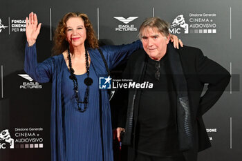 2024-10-14 - Stefania Sandrelli and Giovanni Soldati attend the red carpet for the film Megalopolis at Cinecitta Studios on October 14, 2024 in Rome, Italy.

 - RED CARPET MEGALOPOLIS - NEWS - VIP