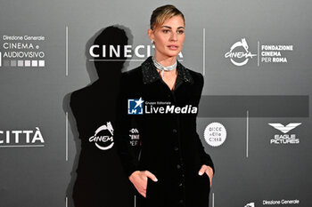 2024-10-14 - Sveva Alviti attend the red carpet for the film Megalopolis at Cinecitta Studios on October 14, 2024 in Rome, Italy.

 - RED CARPET MEGALOPOLIS - NEWS - VIP