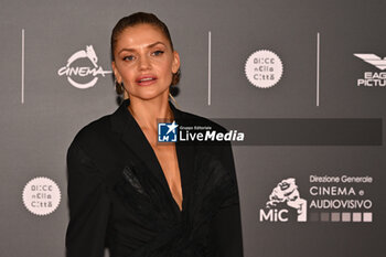 2024-10-14 - Chiara Bassi attend the red carpet for the film Megalopolis at Cinecitta Studios on October 14, 2024 in Rome, Italy.

 - RED CARPET MEGALOPOLIS - NEWS - VIP