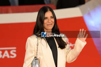 2024-10-16 - Paola Turci attends the Red Carpet Opening Ceremony during the 19th Rome Film Festival at Auditorium Parco Della Musica on October 16, 2024 in Rome, Italy. - FESTA DEL CINEMA OPENING CEREMONY - NEWS - VIP