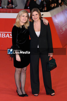 2024-10-16 - Laura Berlinguer and Bianca Berlinguer attends the Red Carpet Opening Ceremony during the 19th Rome Film Festival at Auditorium Parco Della Musica on October 16, 2024 in Rome, Italy. - FESTA DEL CINEMA OPENING CEREMONY - NEWS - VIP