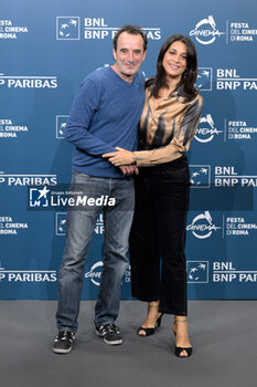 2024-10-17 - Donatella Finocchiaro, Bruno Todeschini attends the Photocall of the movie “Paradiso in Vendita” during the 19th Rome Film Festival at Auditorium Parco Della Musica on October 17, 2024 in Rome, Italy. - THE 19TH ROME FILM FESTIVAL PHOTOCALL 