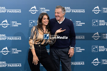 2024-10-17 - Donatella Finocchiaro, Luca Barbareschi director attends the Photocall of the movie “Paradiso in Vendita” during the 19th Rome Film Festival at Auditorium Parco Della Musica on October 17, 2024 in Rome, Italy. - THE 19TH ROME FILM FESTIVAL PHOTOCALL 