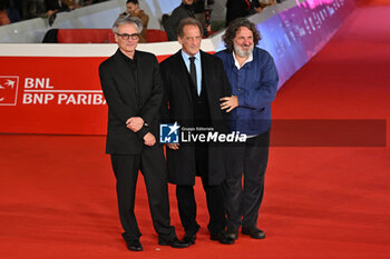 2024-10-18 - Gilles Bourdos, Vincent Lindon and Olivier Delbosc attend the 