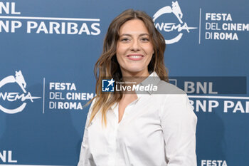 2024-10-18 - Giulia Perulli attends the Photocall of the movie “Avetrana - Qui non e’ Hollywood” during the 19th Rome Film Festival at Auditorium Parco Della Musica on October 18, 2024 in Rome, Italy. - THE 19TH ROME FILM FEST PHOTOCALL 