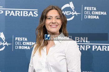 2024-10-18 - Giulia Perulli attends the Photocall of the movie “Avetrana - Qui non e’ Hollywood” during the 19th Rome Film Festival at Auditorium Parco Della Musica on October 18, 2024 in Rome, Italy. - THE 19TH ROME FILM FEST PHOTOCALL 