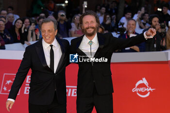 2024-10-18 - Gabriele Muccino and Jovanotti attends the Red Carpet of the movie “Fino alla Fine” during the 19th Rome Film Festival at Auditorium Parco Della Musica on October 18, 2024 in Rome, Italy. - THE 19TH ROME FILM FEST RED CARPET 