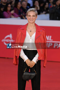 2024-10-18 - Bebe Vio attends the red Carpet of the movie “Fino alla Fine” during the 19th Rome Film Festival at Auditorium Parco Della Musica on October 18, 2024 in Rome, Italy. - THE 19TH ROME FILM FEST RED CARPET 