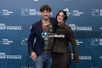 2024-10-21 - Carlos Marques-Marcet director and Maria Arnal composer attends the Photocall of the movie “Polvo Seran” during the 19th Rome Film Festival at Auditorium Parco Della Musica on October 21, 2024 in Rome, Italy. - THE 19TH ROME FILM FEST PHOTOCALL 