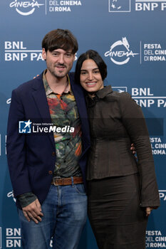 2024-10-21 - Carlos Marques-Marcet director and Maria Arnal composer attends the Photocall of the movie “Polvo Seran” during the 19th Rome Film Festival at Auditorium Parco Della Musica on October 21, 2024 in Rome, Italy. - THE 19TH ROME FILM FEST PHOTOCALL 