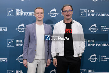 2024-10-21 - Cristian Pascariu, Tudor Giurgiu director attends the Photocall of the movie “Nasty” during the 19th Rome Film Festival at Auditorium Parco Della Musica on October 21, 2024 in Rome, Italy. - THE 19TH ROME FILM FEST PHOTOCALL 