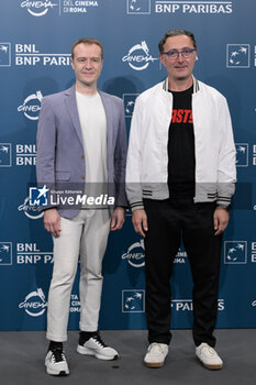 2024-10-21 - Cristian Pascariu, Tudor Giurgiu director attends the Photocall of the movie “Nasty” during the 19th Rome Film Festival at Auditorium Parco Della Musica on October 21, 2024 in Rome, Italy. - THE 19TH ROME FILM FEST PHOTOCALL 