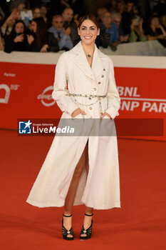 2024-10-21 - Miriam Leone attends the Red Carpet of the movie “Miss Fallaci” during the 19th Rome Film Fest at Auditorium Parco Della Musica on October 21, 2024 in Rome, Italy. - THE 19TH ROME FILM FEST RED CARPET 