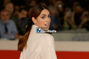 2024-10-21 - Miriam Leone attends the Red Carpet of the movie “Miss Fallaci” during the 19th Rome Film Fest at Auditorium Parco Della Musica on October 21, 2024 in Rome, Italy. - THE 19TH ROME FILM FEST RED CARPET 