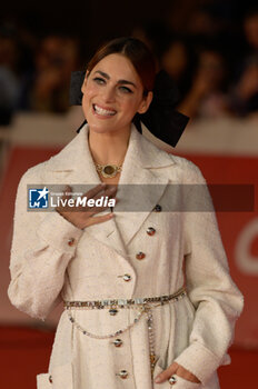 2024-10-21 - Miriam Leone attends the Red Carpet of the movie “Miss Fallaci” during the 19th Rome Film Fest at Auditorium Parco Della Musica on October 21, 2024 in Rome, Italy. - THE 19TH ROME FILM FEST RED CARPET 