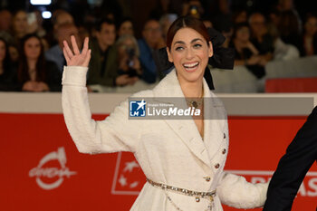 2024-10-21 - Miriam Leone attends the Red Carpet of the movie “Miss Fallaci” during the 19th Rome Film Fest at Auditorium Parco Della Musica on October 21, 2024 in Rome, Italy. - THE 19TH ROME FILM FEST RED CARPET 