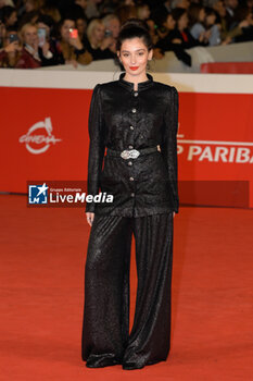 2024-10-25 - Gaia Girace attends the Red Carpet of the movie “L'Amica Geniale. Storia Della Bambina Perduta” during the 19th Rome Film Fest at Auditorium Parco Della Musica on October 25, 2024 in Rome, Italy. - THE 19TH ROME FILM FEST RED CARPET “L'AMICA GENIALE. STORIA DELLA BAMBINA PERDUTA