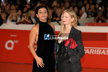 2024-10-25 - Irene Maiorino, Alba Rohrwacher attends the Red Carpet of the movie “L'Amica Geniale. Storia Della Bambina Perduta” during the 19th Rome Film Fest at Auditorium Parco Della Musica on October 25, 2024 in Rome, Italy. - THE 19TH ROME FILM FEST RED CARPET “L'AMICA GENIALE. STORIA DELLA BAMBINA PERDUTA