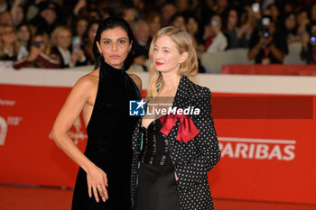 2024-10-25 - Irene Maiorino, Alba Rohrwacher attends the Red Carpet of the movie “L'Amica Geniale. Storia Della Bambina Perduta” during the 19th Rome Film Fest at Auditorium Parco Della Musica on October 25, 2024 in Rome, Italy. - THE 19TH ROME FILM FEST RED CARPET “L'AMICA GENIALE. STORIA DELLA BAMBINA PERDUTA