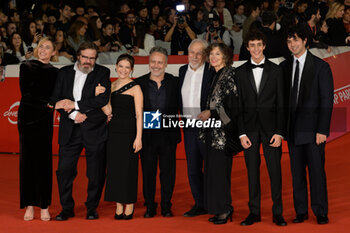 2024-10-26 - Anna Foglietta, Giuseppe Battiston, Giulietta Rebeggiani, Paolo Costella, Luigi Diberti, Stefania Casini, Biagio Venditti and Massimiliano Caiazzo attends the Red Carpet of the movie “Storia di una Notte” during the 19th Rome Film Fest at Auditorium Parco della Musica on October 26, 2024 in Rome, Italy. - THE 19TH ROME FILM FEST RED CARPET 