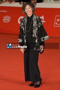 2024-10-26 - Stefania Casini attends the Red Carpet of the movie “Storia di una Notte” during the 19th Rome Film Fest at Auditorium Parco della Musica on October 26, 2024 in Rome, Italy. - THE 19TH ROME FILM FEST RED CARPET 