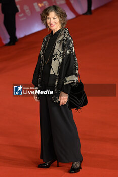 2024-10-26 - Stefania Casini attends the Red Carpet of the movie “Storia di una Notte” during the 19th Rome Film Fest at Auditorium Parco della Musica on October 26, 2024 in Rome, Italy. - THE 19TH ROME FILM FEST RED CARPET 